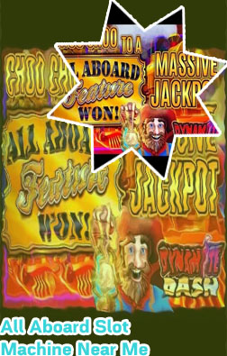 All aboard slot machine