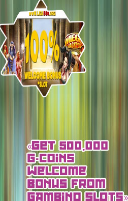 Slots welcome bonus